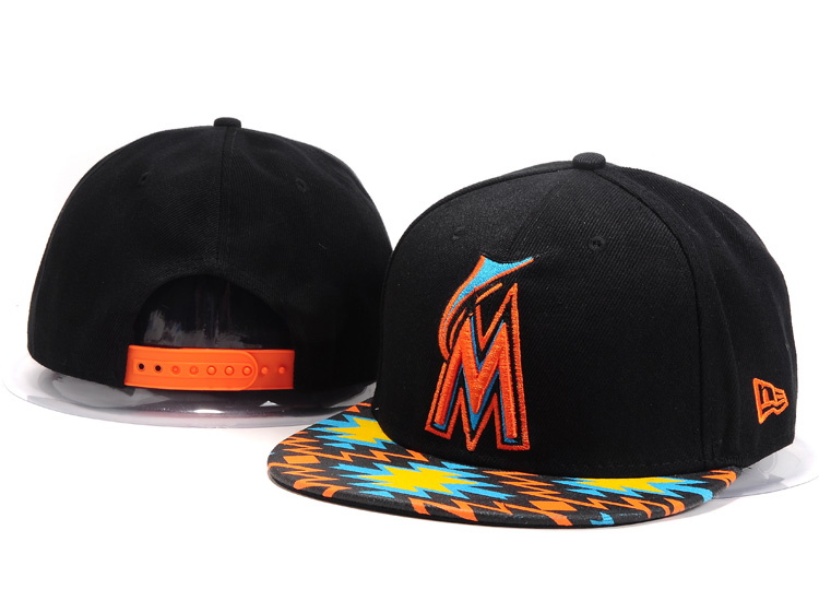 MLB Miami Marlins NE Snapback Hat #20